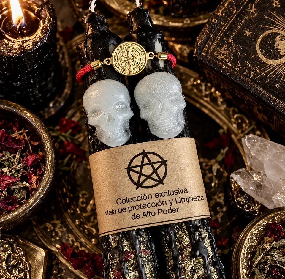 🖤 PACK 2 VELAS — LIMPIEZA & PROTECCIÓN DE ALTO PODER 🖤 2