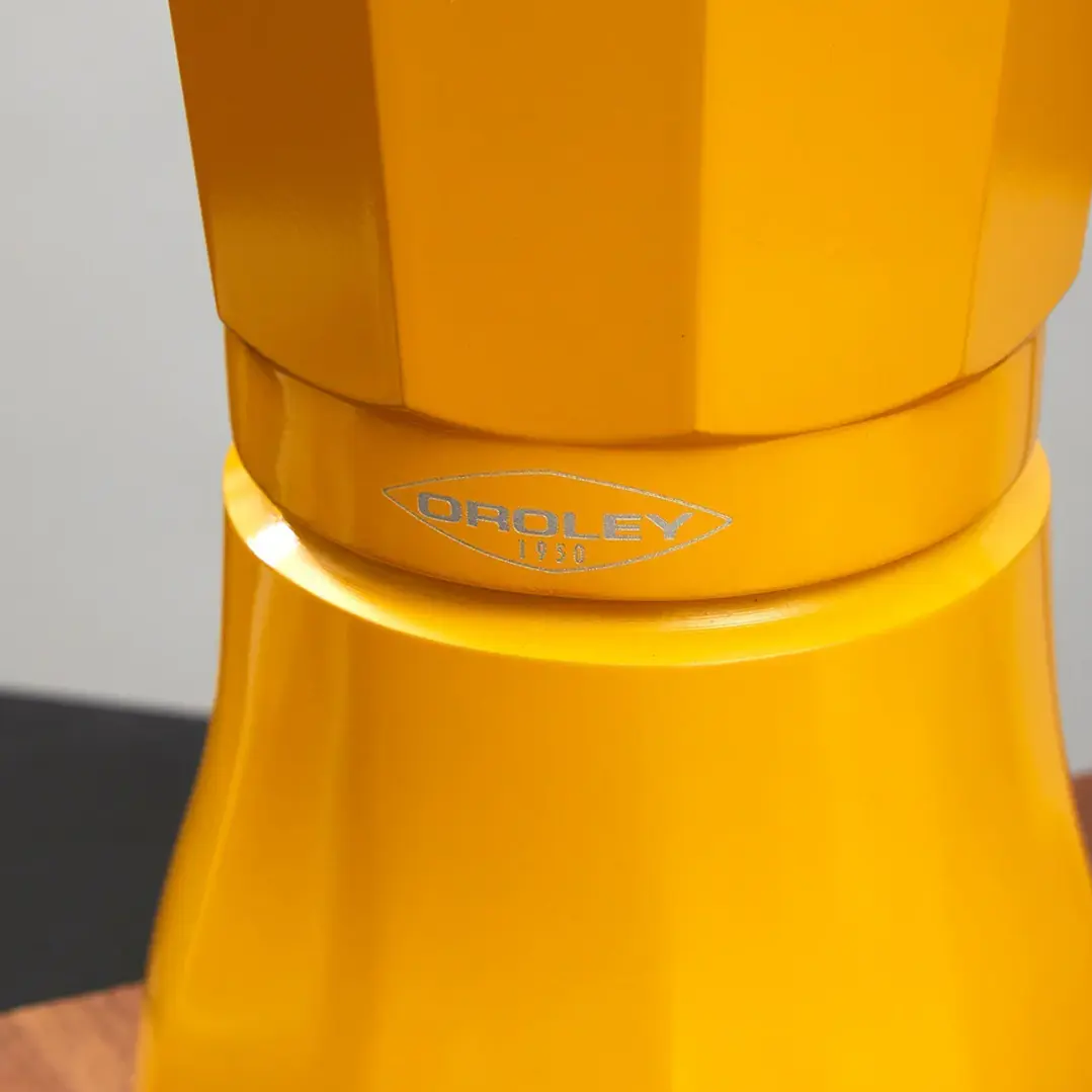 Cafetera Petra 6 tazas color Mostaza 3