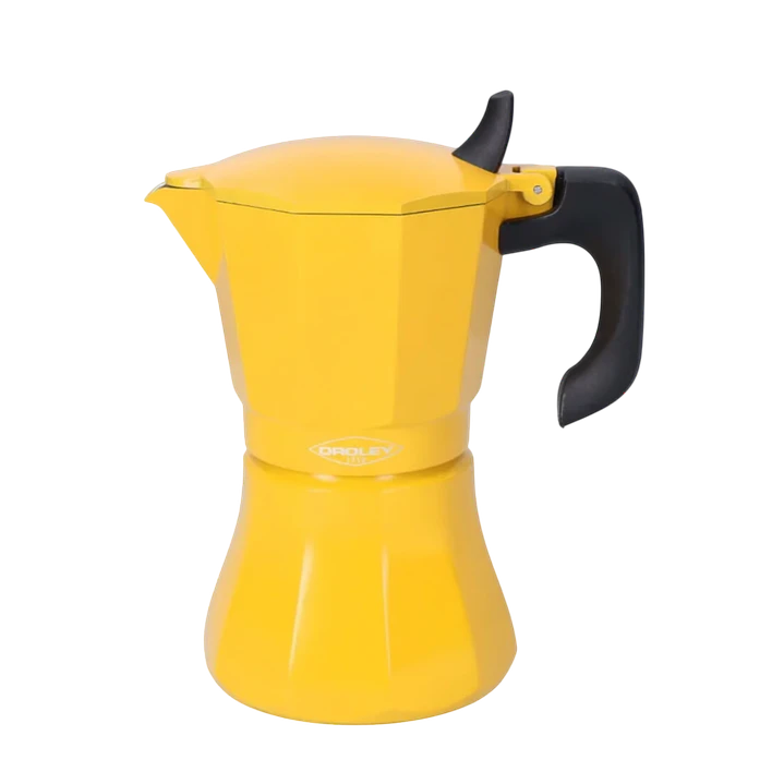 Cafetera Petra 6 tazas color Mostaza 2