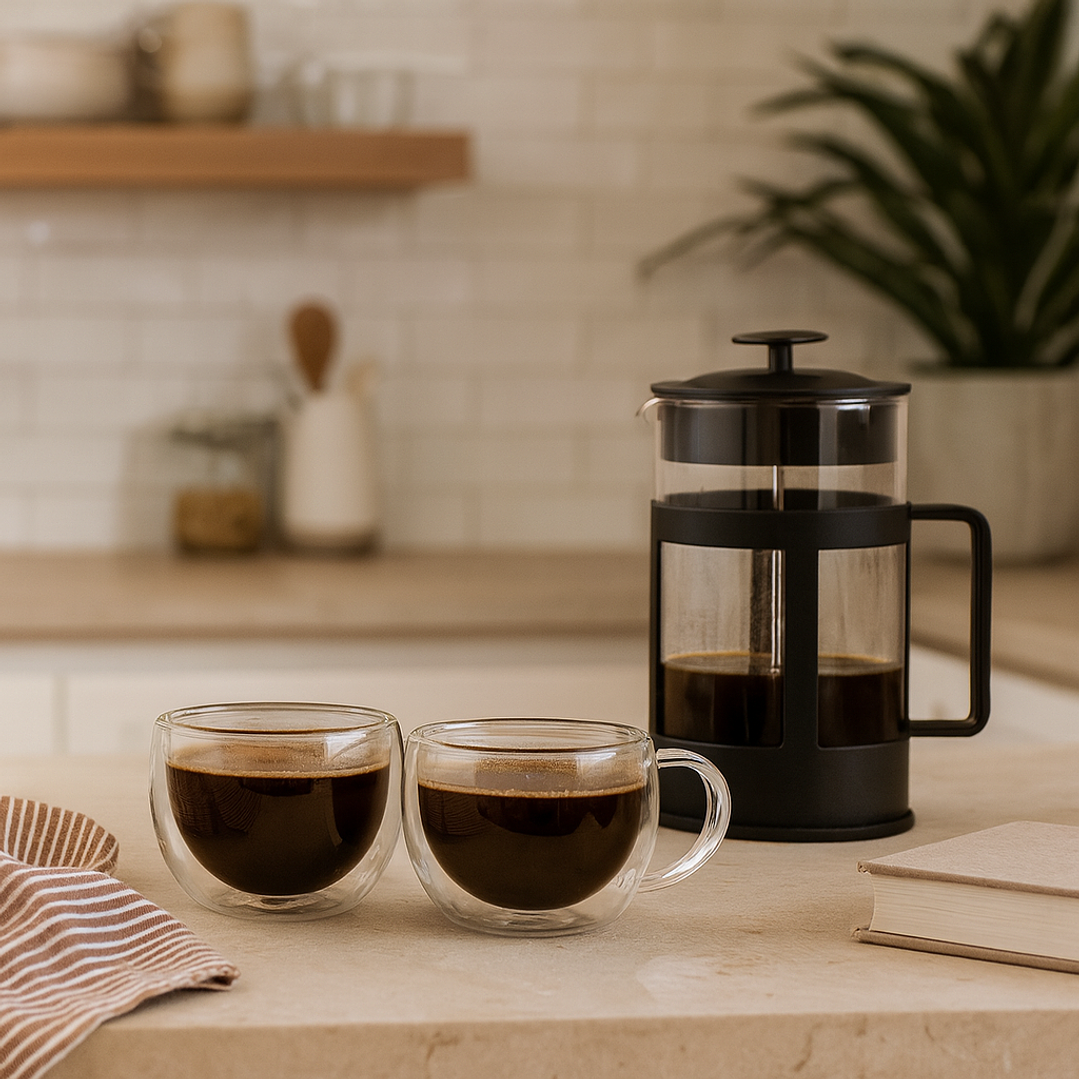 Cafetera Parma Negra 600 ml 3