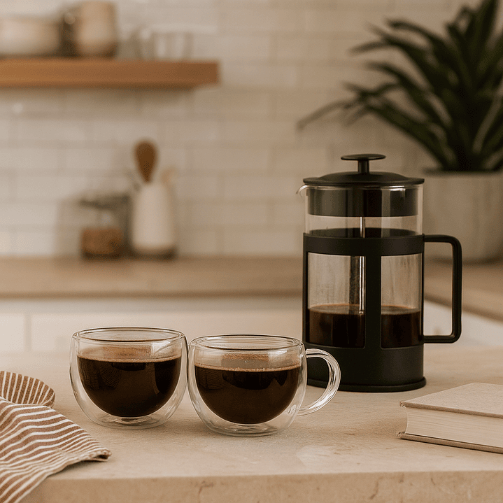 Cafetera Parma Negra 600 ml 3