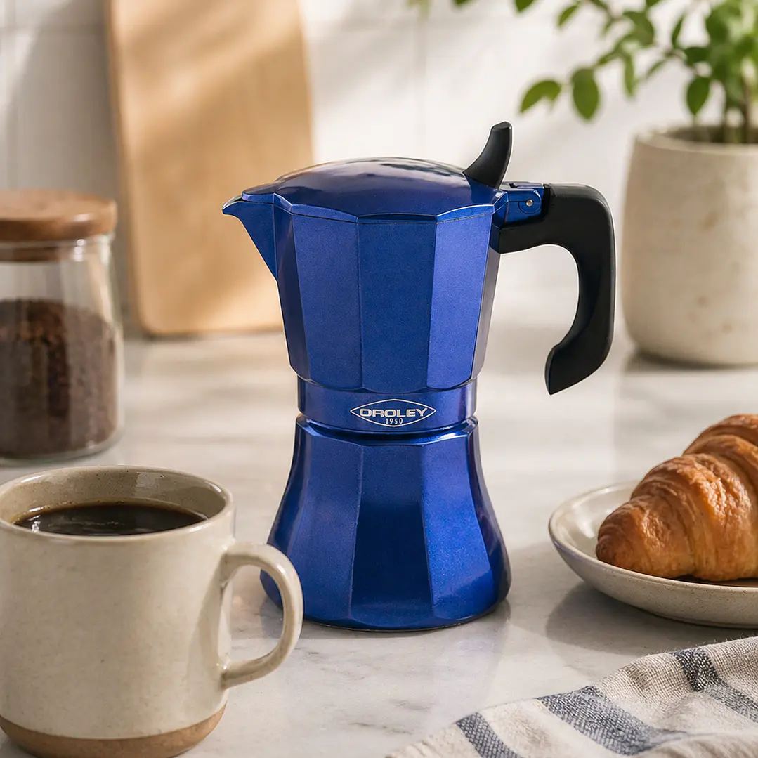 Cafetera Petra 9 tazas color Azul 1