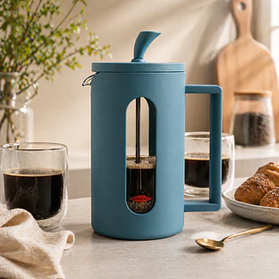 Cafetera Roma Celeste 3 tazas 