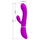 Vibrador con estimulador punto clitori - Miniatura 7
