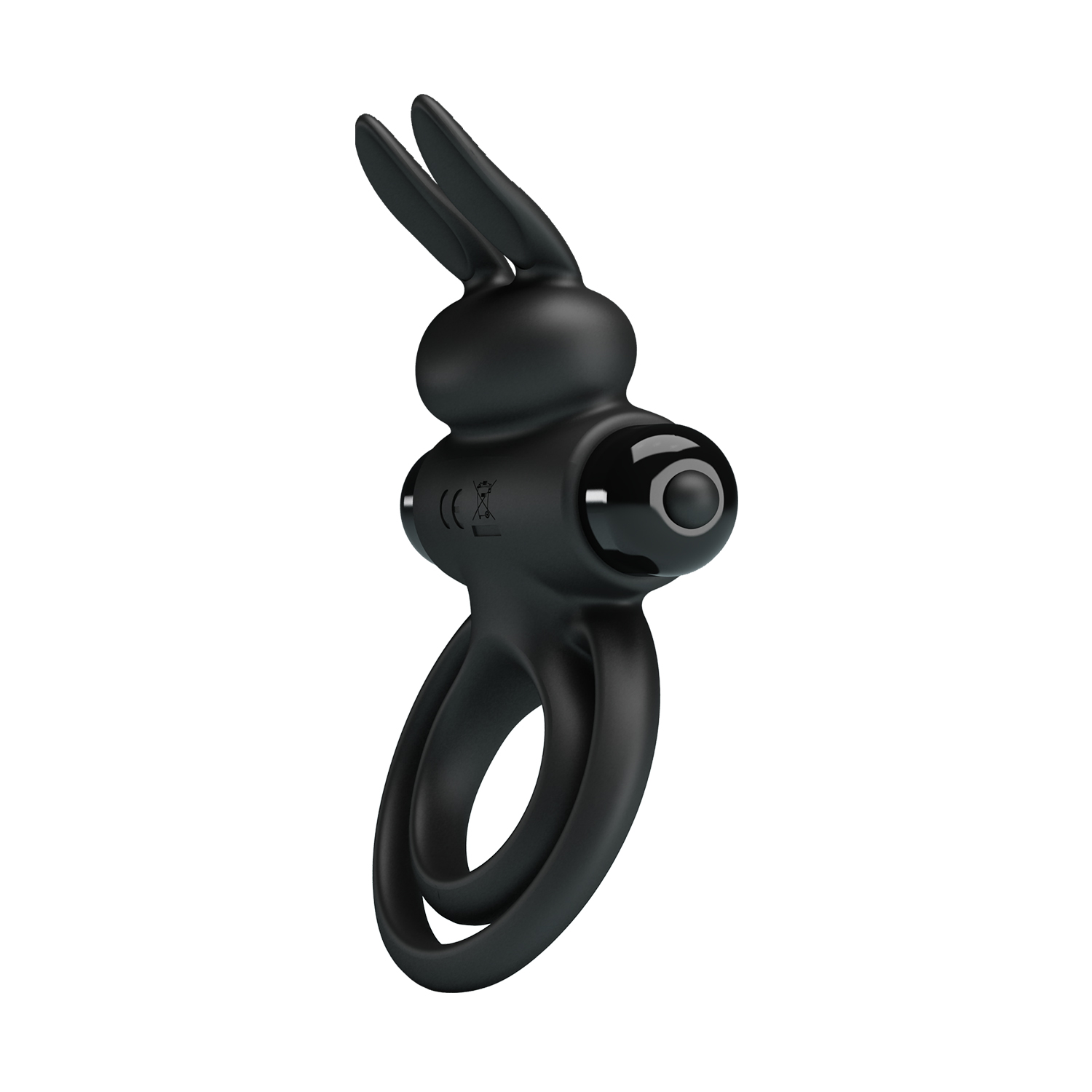 Anillo Vibrador Rabbit IIII Black  2