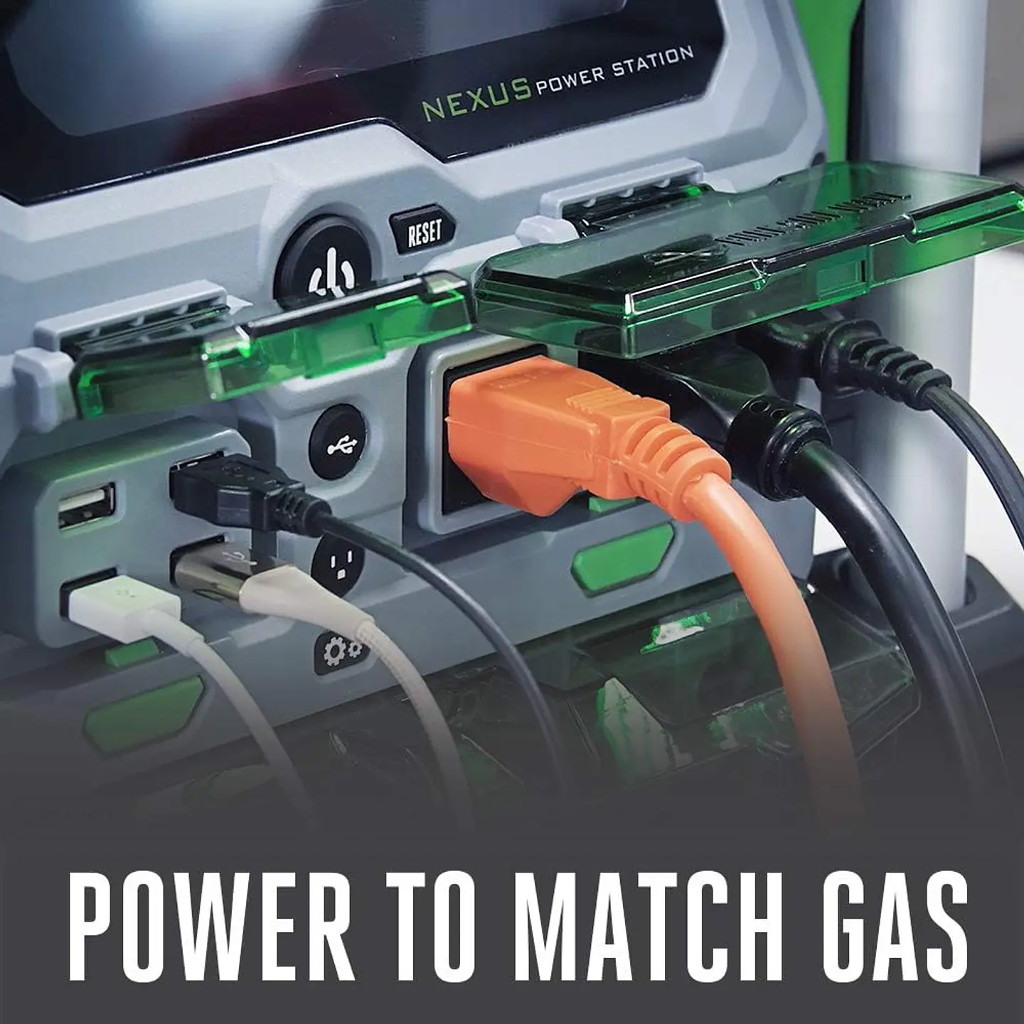 EGO Power+ - Generador eléctrico portátil PST3040 Nexus para interiores y exteriores, 3000W , batería no incluida, color plateado 3