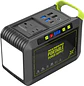 MARBERO Generador solar para camping, estación de energía portátil de 88 Wh, generador de pico de 120 W con panel solar incluido 21 W, CA, CC, USB QC3.0, linterna LED para exterior... - Miniatura 6
