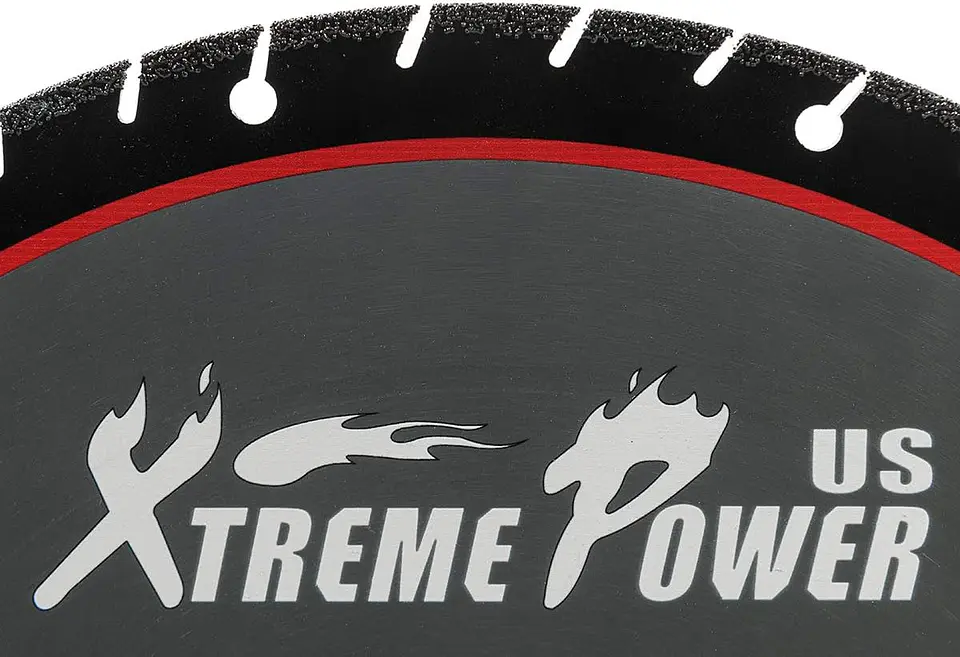 XtremepowerUS Sierra de demostración circular del cortador del disco de la energía eléctrica 3200W para el rodillo de guía de hormigón mojado/seco cortado, 16" 5