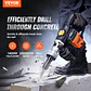 VEVOR Martillo de demolición eléctrico de 1,400 W, resistente, de 2,900 BPM, para romper hormigón, 2 brocas de cincel para astillar con funda y guantes - Miniatura 4