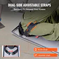 VEVOR Rodilleras de hormigón deslizante de 28 x 8 pulgadas, de acero inoxidable, par de deslizadores móviles con rodilleras de hormigón y correas para tablero para acabado de concr... - thumbnail 18