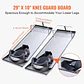 VEVOR Rodilleras de hormigón deslizante de 28 x 8 pulgadas, de acero inoxidable, par de deslizadores móviles con rodilleras de hormigón y correas para tablero para acabado de concr... - thumbnail 20