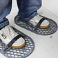 Acabado de zapatos de hormigón para rodillas, modelo universal, construcción de piso, deslizadores y rodilleras - Miniatura 2