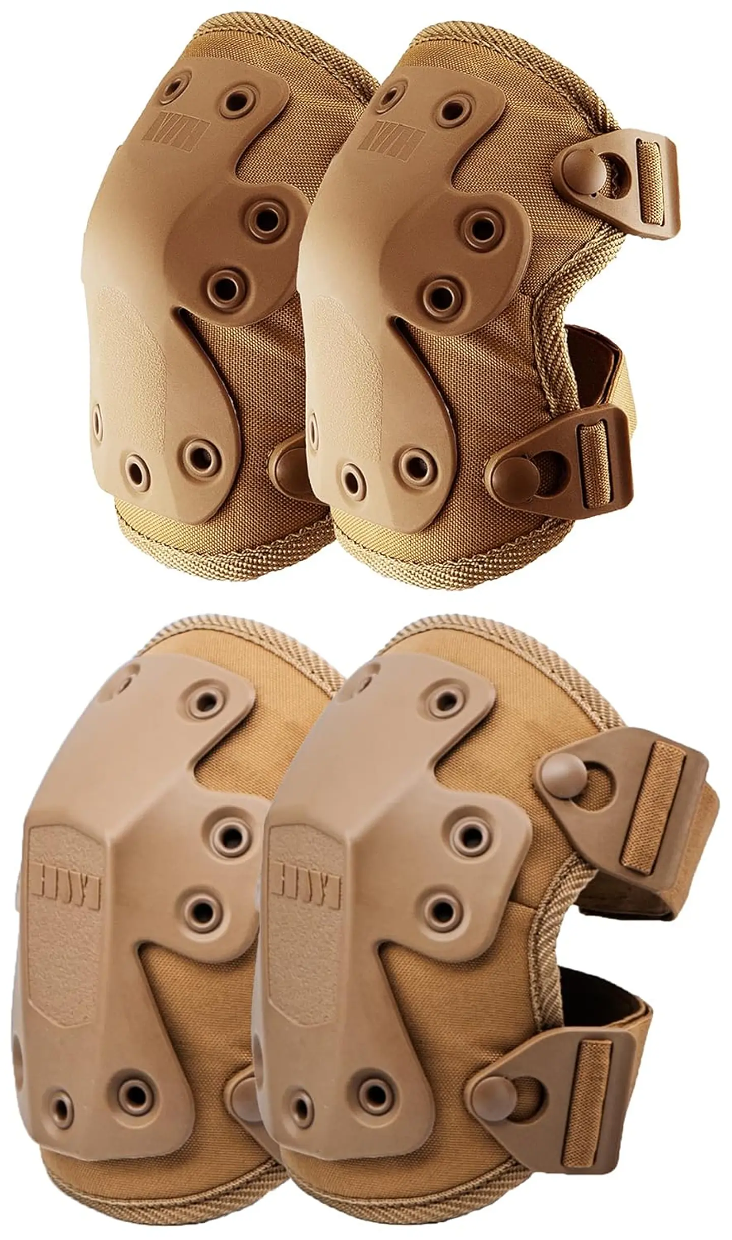 Codos/rodilleras de próxima generación para protección: combate, mecánica, construcción, caza, paisajismo, supervivencia al aire libre, grado industrial resistente, ajustable 10