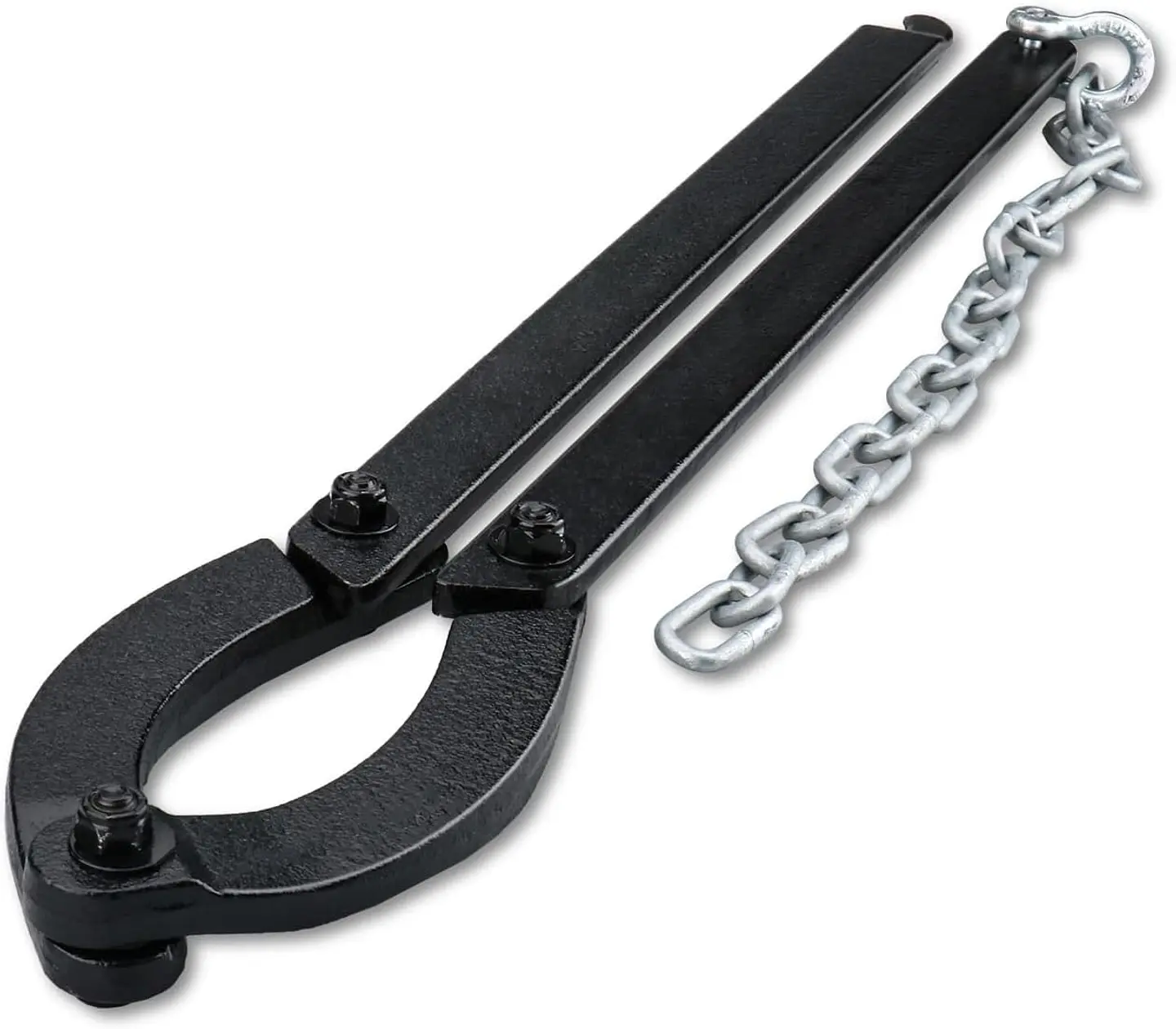 Herramienta de estiramiento y apriete de vallas, tensor de alambre de púas diseñado para restauración y reparación de cercas, herramienta de reparación de valla resistente y robust... 2