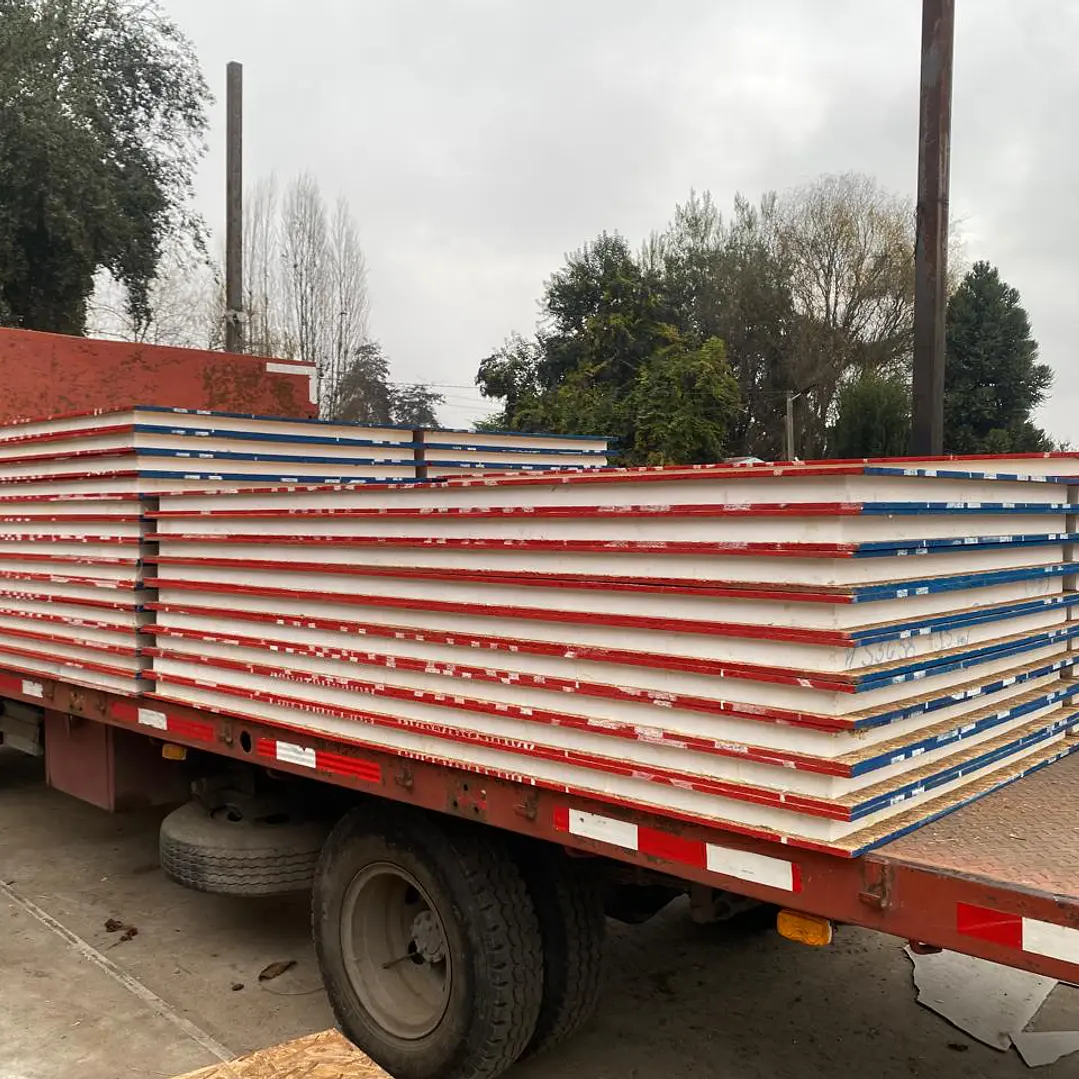 Panel SIP Muro Estándar 90 mm. OSB 11,1. Aislación 75mm.  2