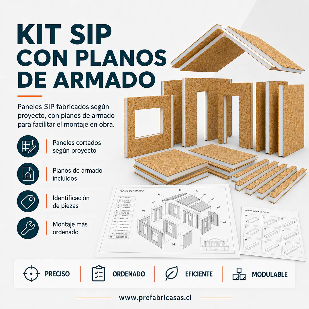 Kit SIP con Planos de Armado 1
