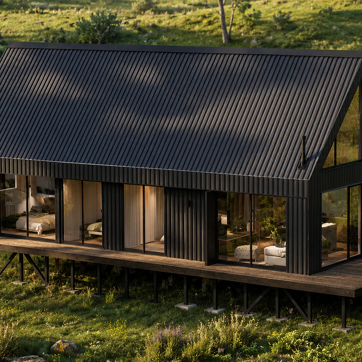 Refugio 120 — Kit de paneles SIP para armar 120m² - 3D+3B 1