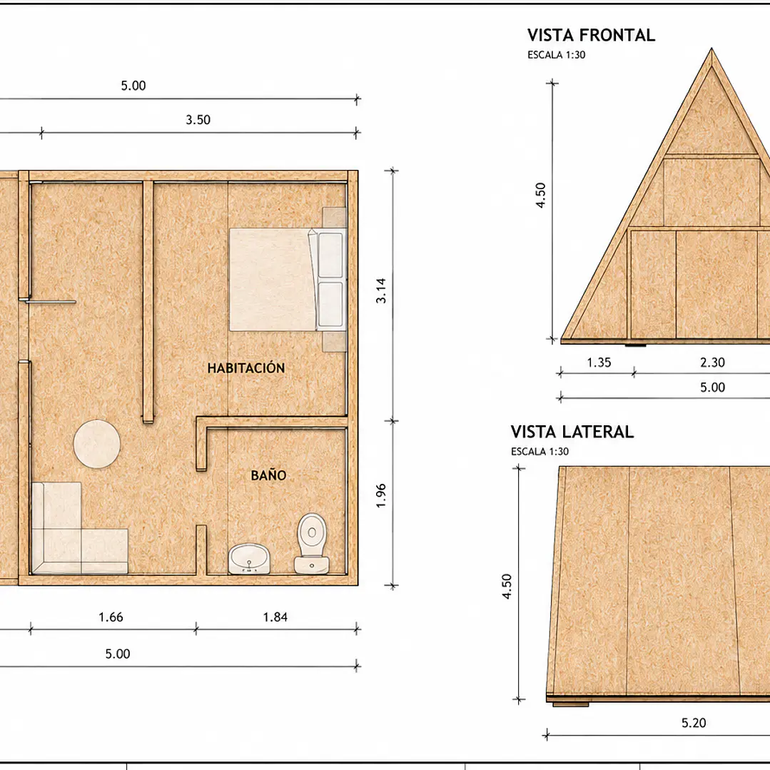 Refugio 26 - 26m² - 1D + 1B 3