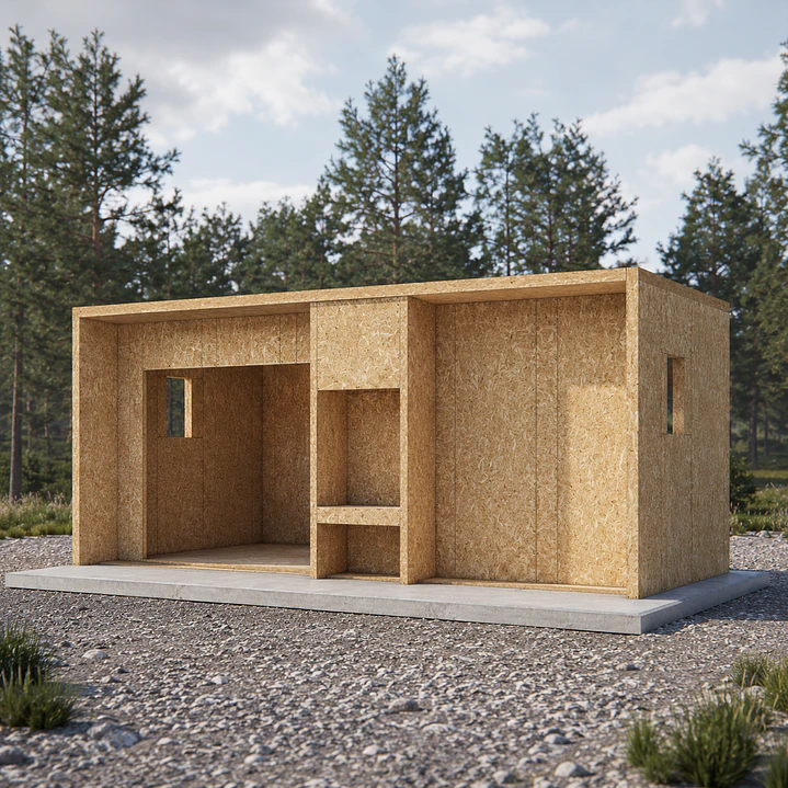 Refugio 18 - Kit para armar 18,2m² - 1D+1B 2