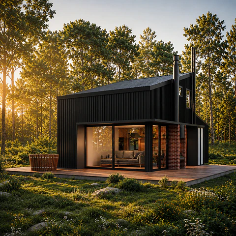 Refugio 99 | Kit para armar 99,33 m² - 3D+2B, 2 pisos