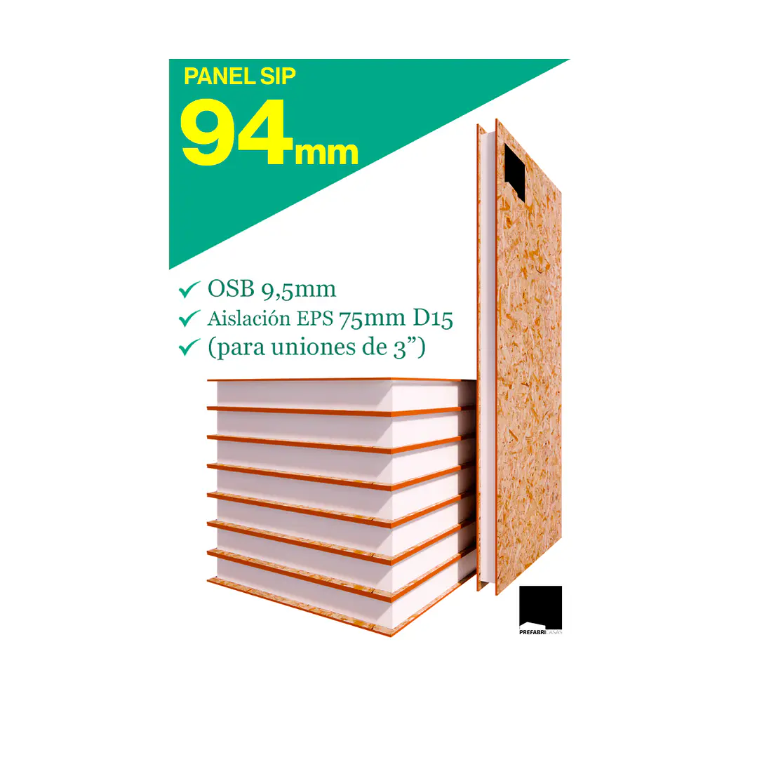 Panel SIP 94 mm | Prefabripanel 1