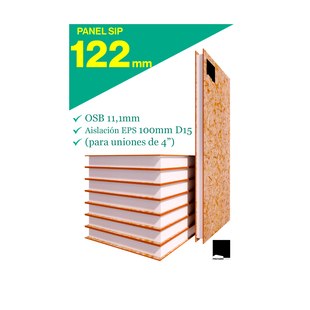 Panel SIP 122 mm | Prefabripanel