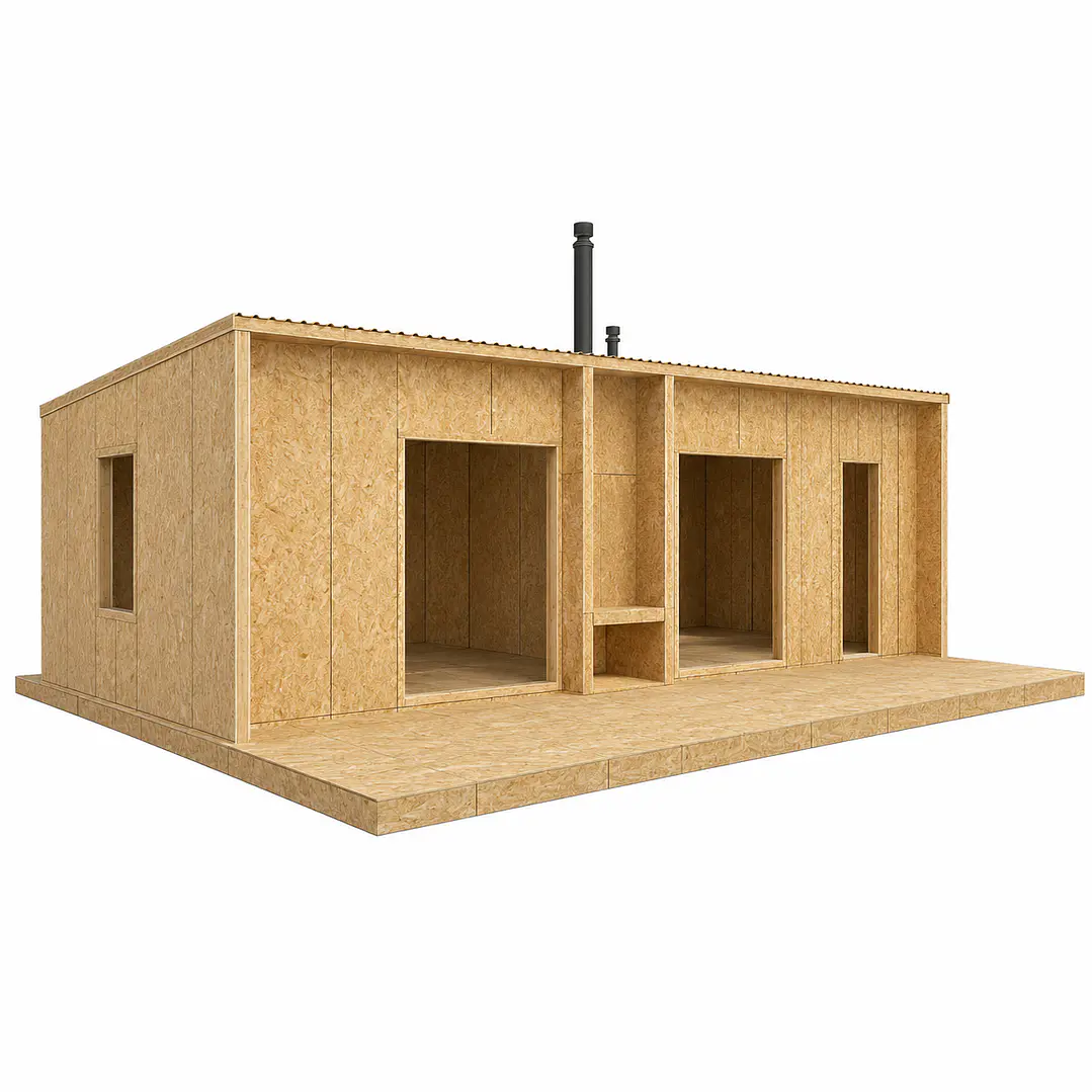Prefabricasa Refugio 36 | Kit para armar 36,26 m² 2