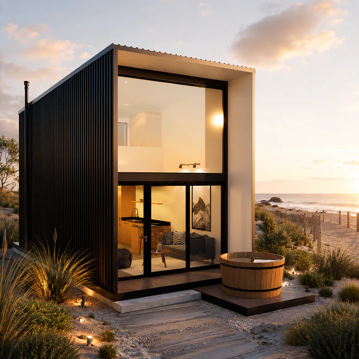 Prefabricasa Refugio 27 | Tinyhouse tipo loft de 27m² - 1D+1B 1