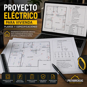 Proyecto Eléctrico para Vivienda | Planos y Especificaciones