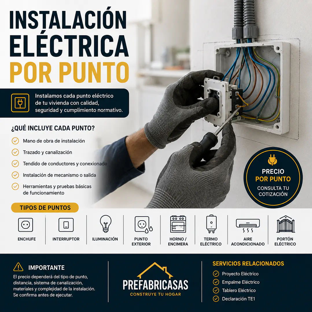 Instalación Eléctrica por Punto 1