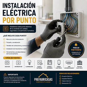 Instalación Eléctrica por Punto