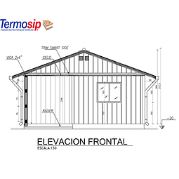 Casa Kit Ampliado 57,3 m2