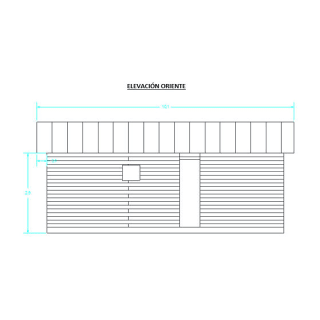 Casa 36 m2 Kit Semi Full