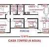 ﻿Casa 72 m2 ( 6 aguas )