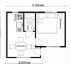 Casa modelo 20 m2