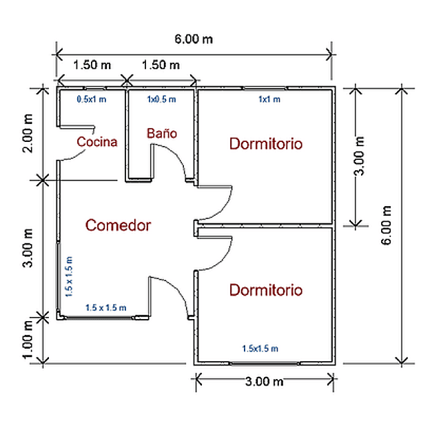 Casa 36 m2