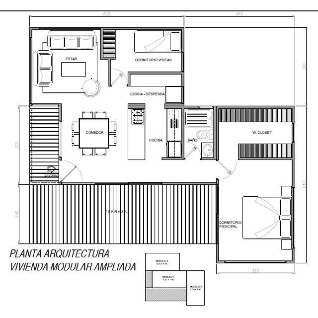 Casa AyM AMPLIADA 64,96m2