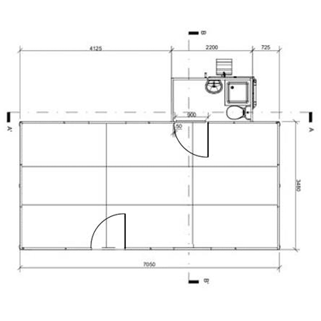 Vivienda Modular 28m2 con baño