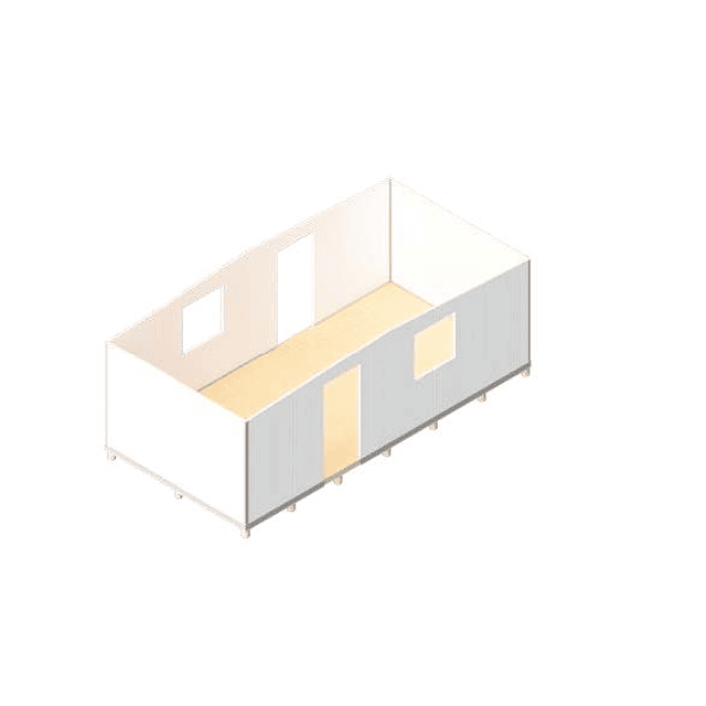 Vivienda Modular 28m2 con baño