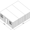 Espacio modular 45m2