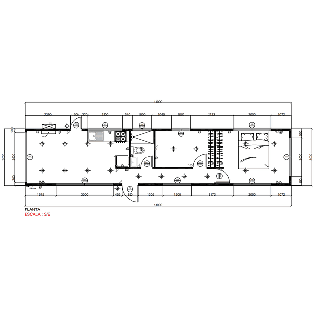 Casa Modular de Acero 42m2