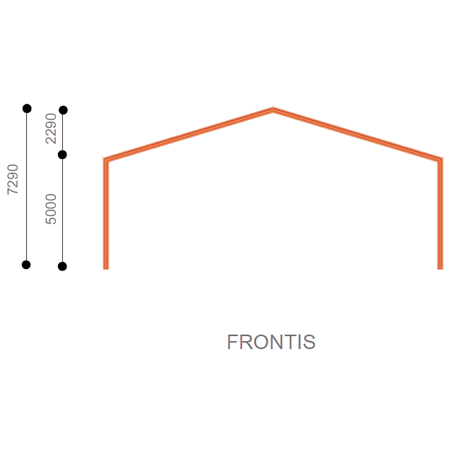 Galpón Modular 450m2 S350 M