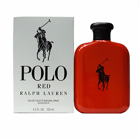 RALPH LAUREN POLO RED MEN EDT 125ML CAJA BLANCA