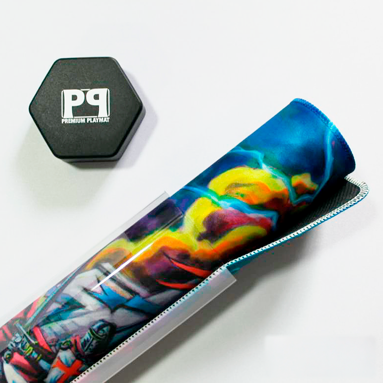 Porta Playmat Hexagonal Premium  1