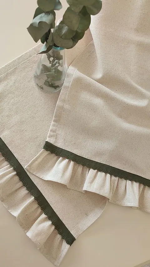Individual Lino Ruffle
