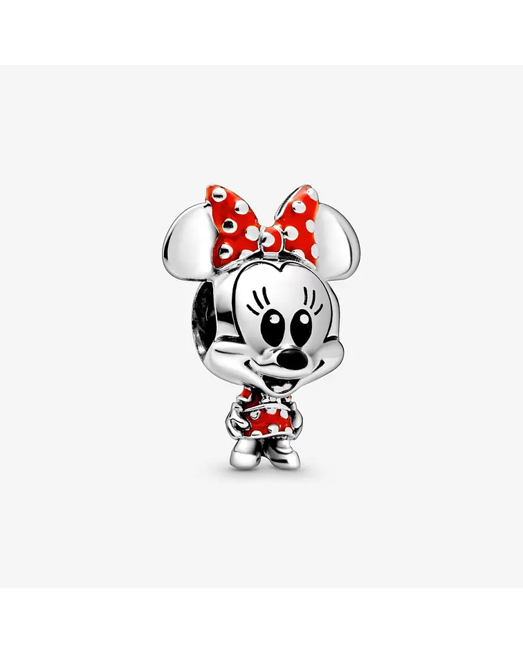 Charm Minnie Mouse con Vestido y Lazo de lunares de Disney
