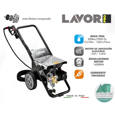 HIDROLAVADORA LAVOR HCR 2021 T.S