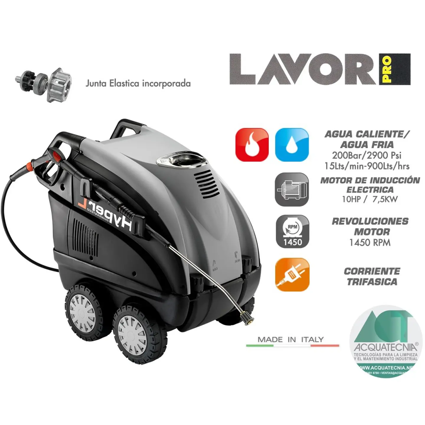 HIDROLAVADORA LAVOR HLR 2015 T.S 1
