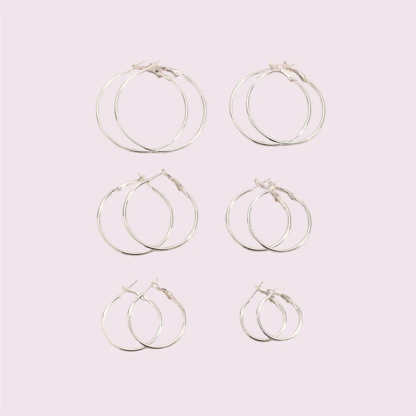 Brinco argolas prata 1