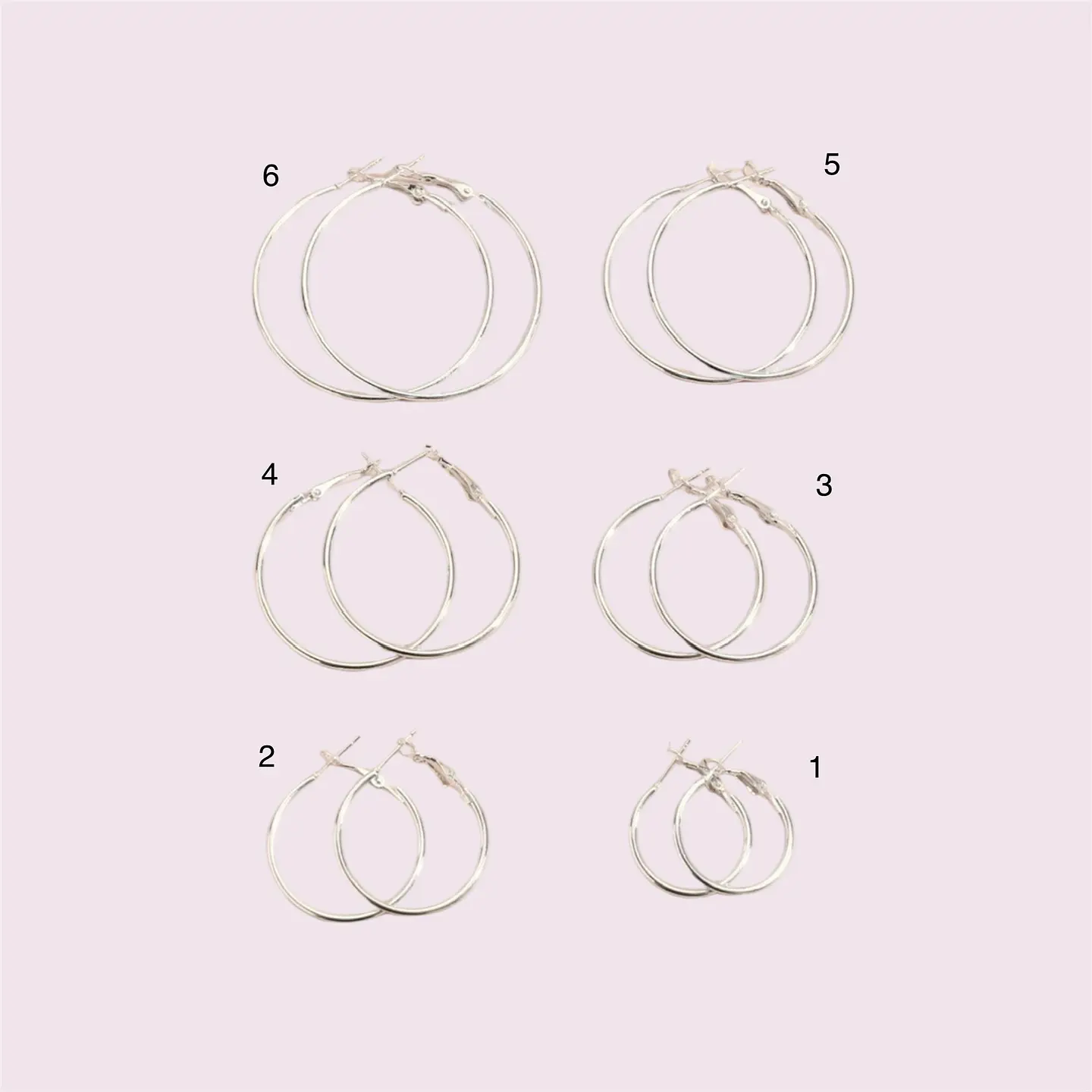 Brinco argolas prata 2